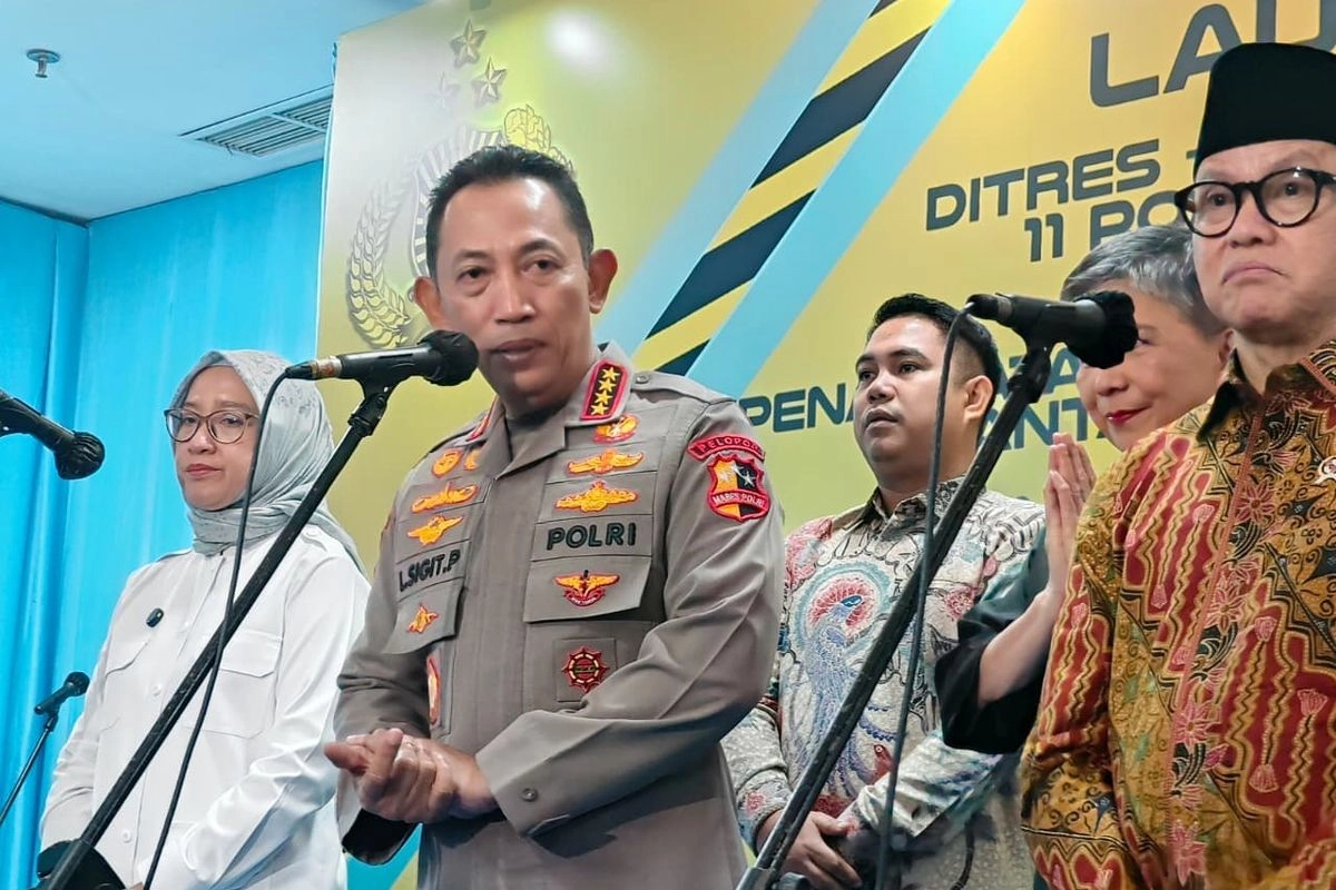 Kapolri Klaim Indonesia Aman dan Kondusif pada 2025, meski Ada Agustus Kelabu