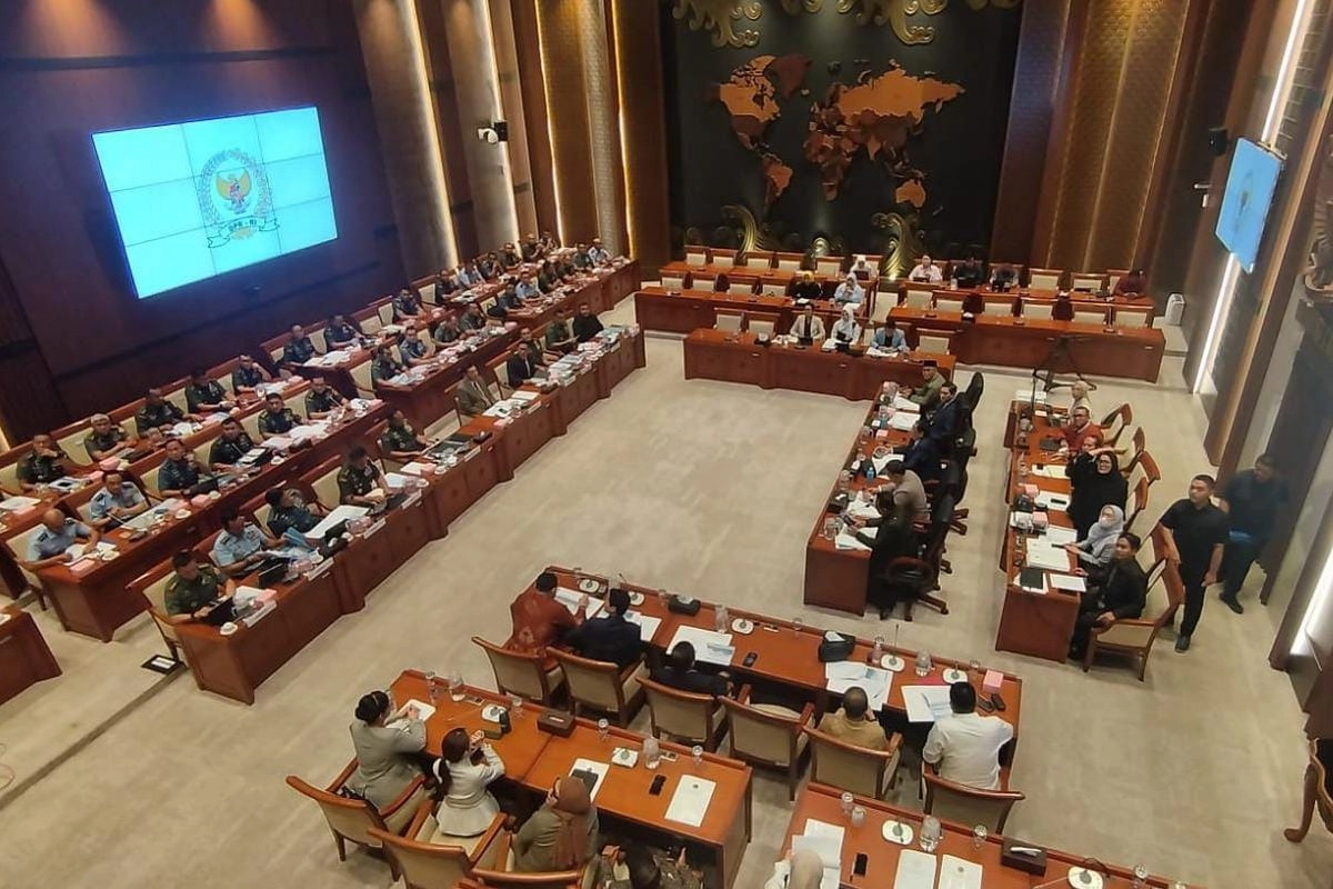 Komisi I DPR RI Gelar Rapat Tertutup Bareng Menhan, Panglima TNI, dan Kepala Staf