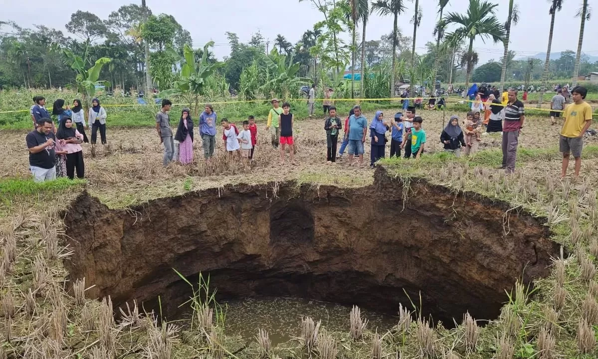 Waspada! 6 Wilayah Ini Berpotensi Terjadi Sinkhole, Salah Satunya Kabupaten di Jawa Timur