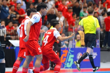 Hasil HT Piala Asia Futsal 2026: Indonesia Unggul 2-0 atas Korsel