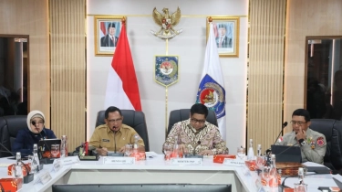 Kasatgas Tito Pimpin Rakor Pembahasan Bantuan Rumah dan Bantuan Sosial Pascabencana