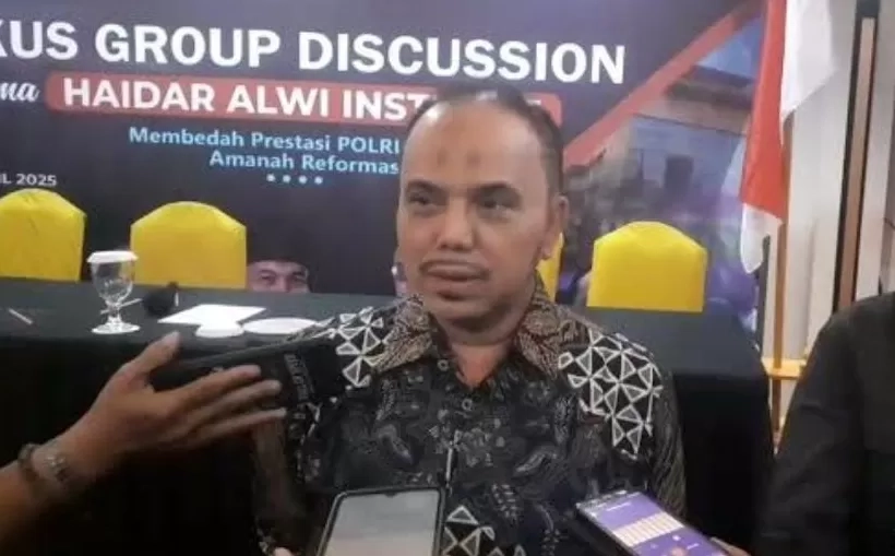 Ketimbang Tempatkan Polri di Bawah Kementerian, ini Saran Haidar Alwi