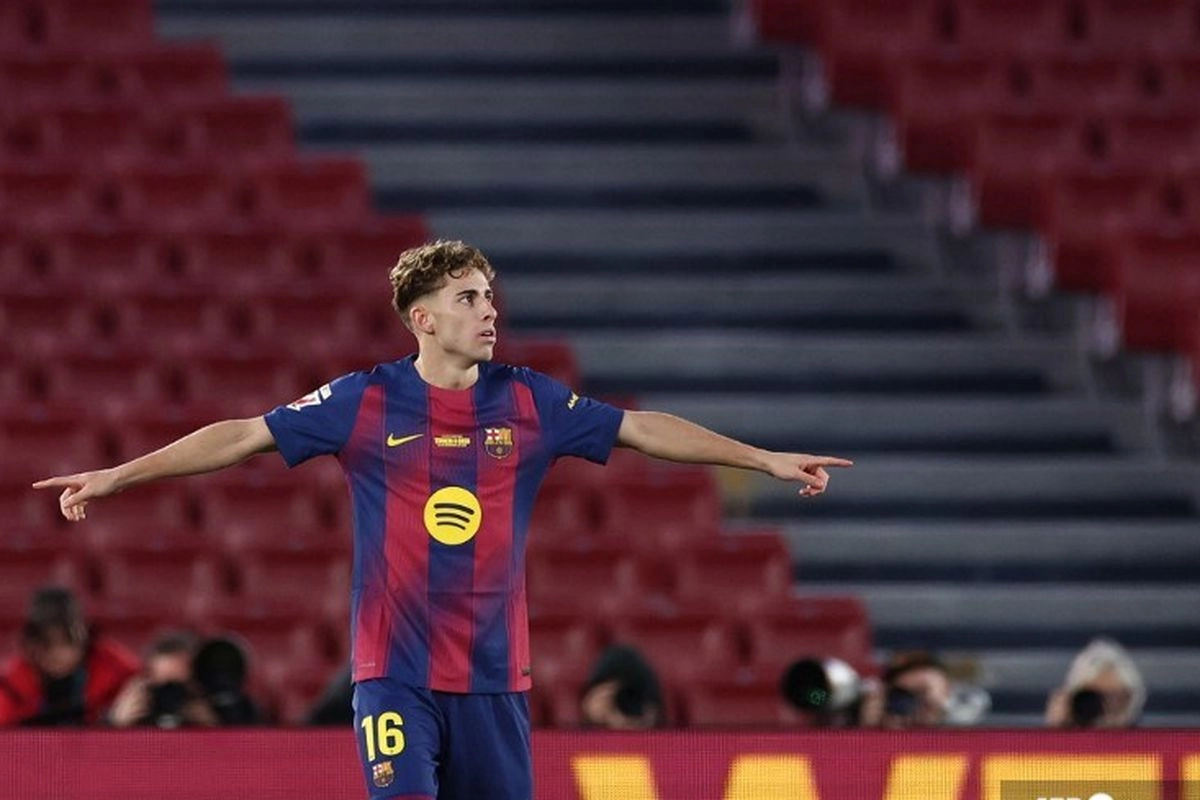Fermin Lopez Rela Jadi Cadangan Jika Messi Kembali ke Barcelona