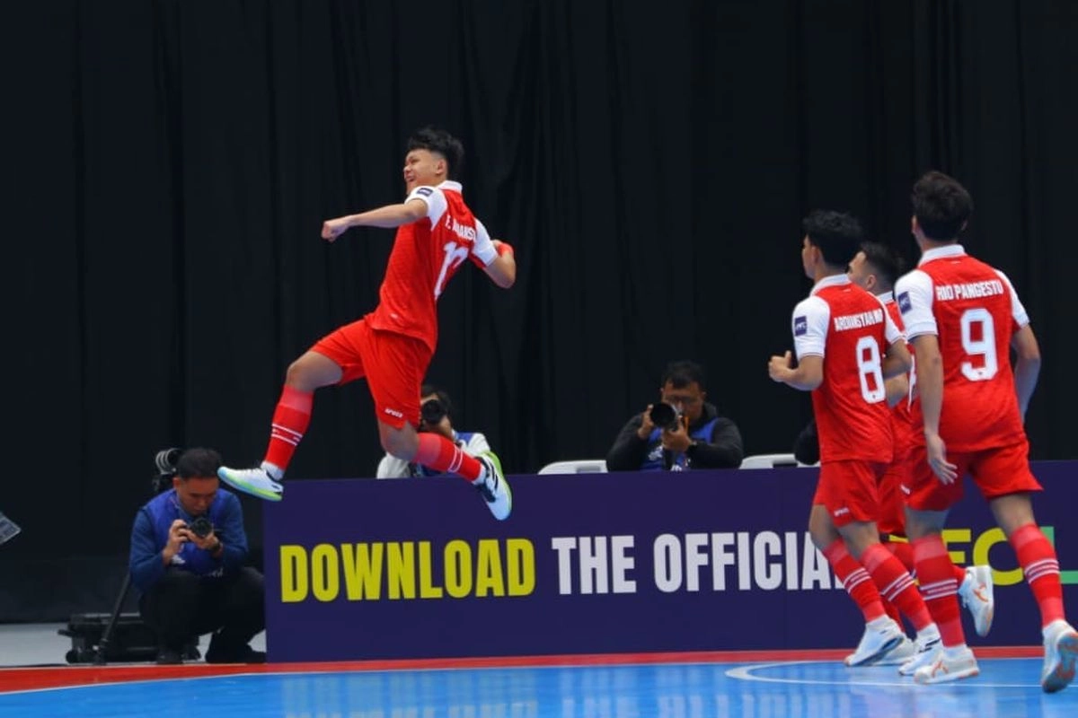 Hasil HT Timnas Futsal Indonesia Vs Kirgistan 2-1: Penalti Firman Bawa Garuda Balikkan Keadaan