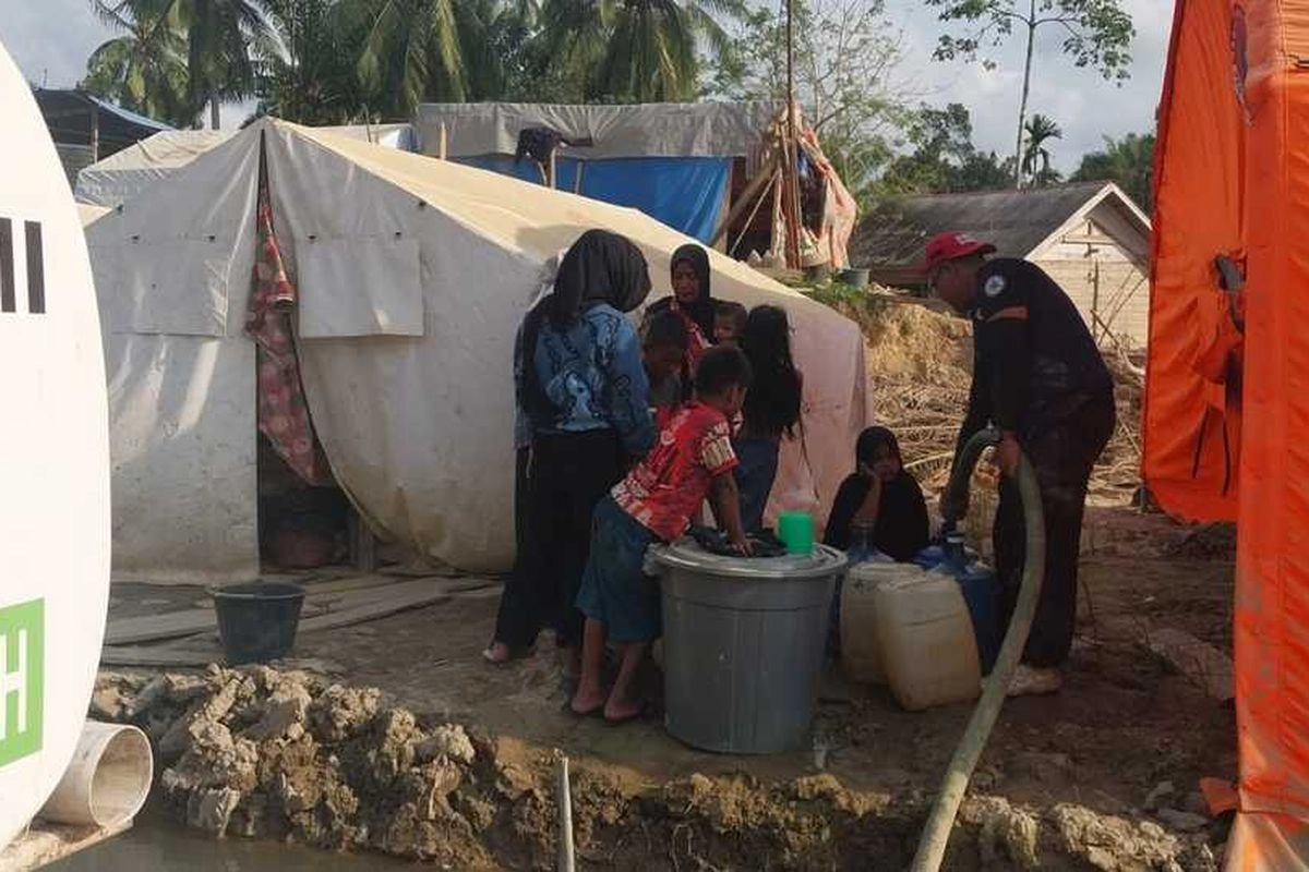 Terus Berkurang, Jumlah Pengungsi Bencana Sumatera Kini 111.788 Orang