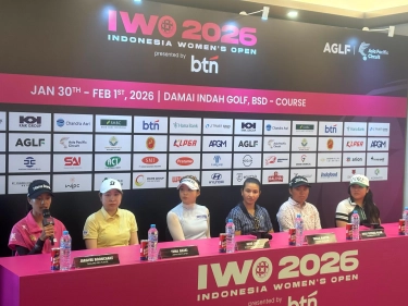120 Golfer Ramaikan Internasional Indonesia Women's Open, Thalia Martin dan Holly Victoria Halim Curi Perhatian