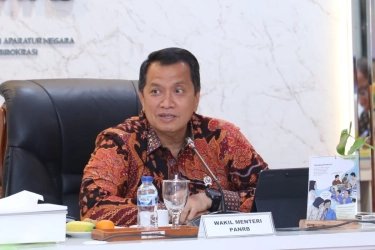 Percepat Pemulihan Tata Kelola Pemerintah di Wilayah Pascabencana, Kementerian PANRB Konsolidasi dengan Kemendagri