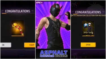 65 Kode Redeem FF Terbaru 29 Januari: Klaim Skin SG2, Asphalt Crusher, dan Gojo Bundle