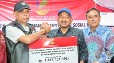 Kunjungi Korban Banjir Pemalang, Wamensos Agus Jabo Ingatkan: Potensi Bencana Hingga April