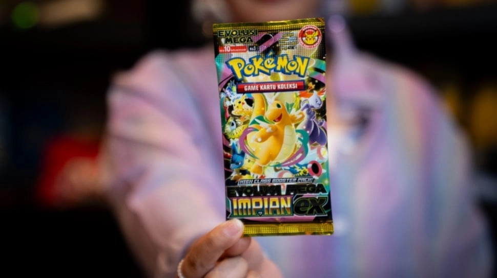 Pokemon TCG Evolusi Mega Impian ex Hadirkan Kartu Emas Mega Dragonite ex