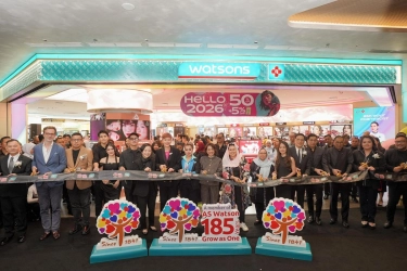 Watsons Relokasi ke Pondok Indah Mall 1, Hadirkan Konsep Toko Lebih Besar