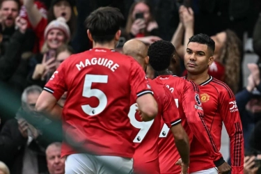 Hasil HT Man United Vs Fulham 1-0: Casemiro Bawa Setan Merah Unggul