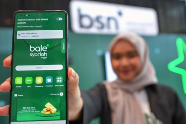 Transaksi Cicil Emas BSN Melonjak 400 Persen di BTN Expo