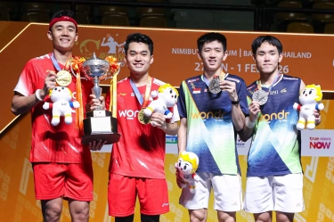 Tim Pelapis Juara Umum di Thailand Masters 2026! PBSI Sebut Hasil Regenerasi, Jadi Modal untuk Olimpiade 2028