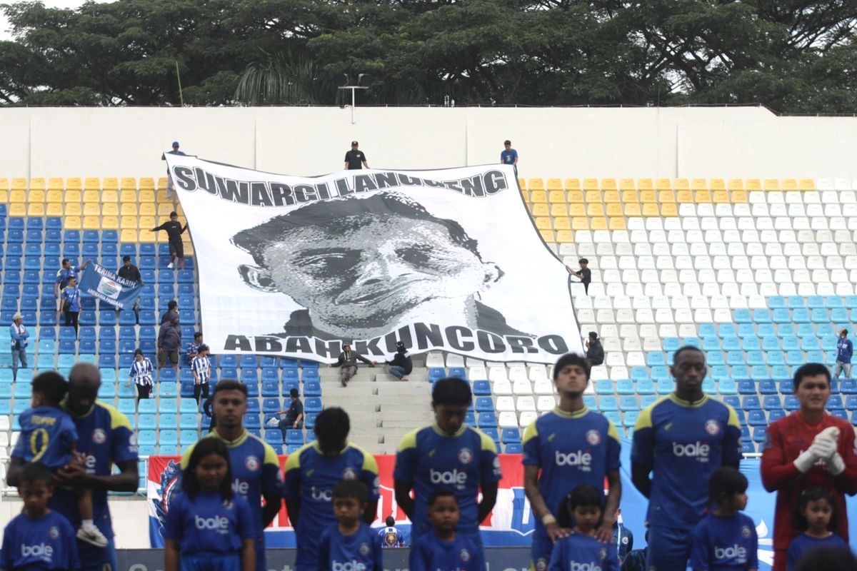 Skor Arema FC Vs Persijap 1-0, Persembahan untuk Sang Legenda Kuncoro
