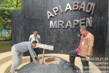 Api Abadi Mrapen Padam, tapi Dipastikan Menyala Lagi Sepekan Mendatang