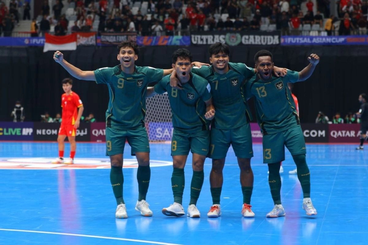Hasil HT Timnas Futsal Indonesia Vs Vietnam 2-0: Garuda di Ambang Sejarah ke Semifinal