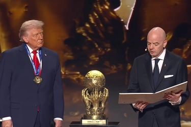 Respons Gianni Infantino atas Lelucon ke Fans soal Hadiah Perdamaian Donald Trump