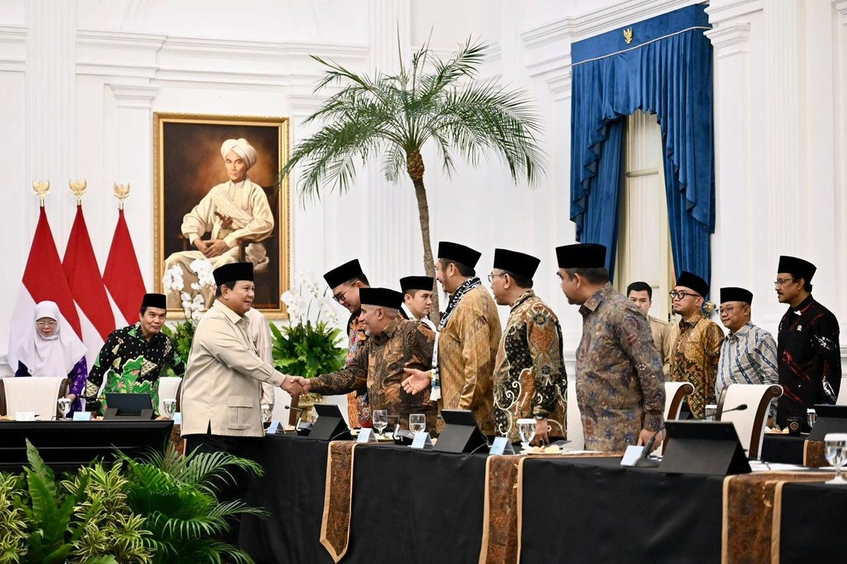 Isi Pertemuan Prabowo dan Ormas Islam di Istana Bahas Board of Peace