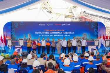 Revamping Pabrik Ammonia Pupuk Kaltim Pangkas Konsumsi Gas 10 Persen