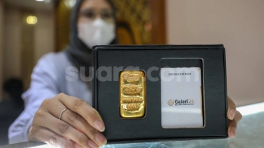 Harga Emas Turun Lagi Hari Ini, Terkoreksi Masif di Pegadaian