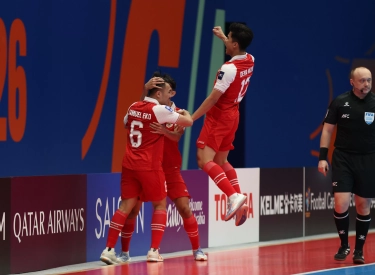 Indonesia Arena Menggila! Timnas Futsal Indonesia Bungkam Jepang 5-3 Lewat Extra Time dan Tembus Final Piala Asia!