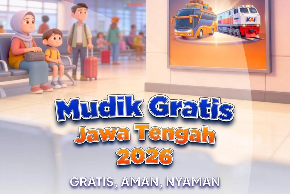 2 Cara Daftar Mudik Gratis Pemprov Jawa Tengah 2026, Dibuka 12 Februari