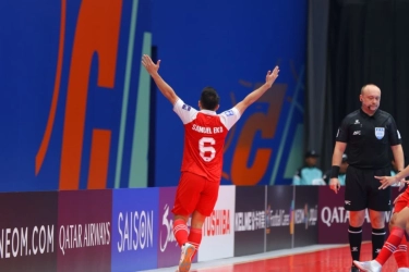 HT Skor Timnas Futsal Indonesia vs Jepang 1-0, Samuel Eko Jadi Pembeda