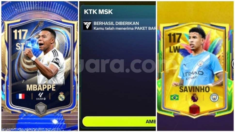 43 Kode Redeem FC Mobile Terbaru 5 Februari: Sikat Pemain 117, Draf UTOTY, dan Rank Up
