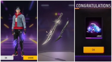 61 Kode Redeem FF Terbaru 5 Februari: Ada Prism Wings, Katana Cosmic, dan Diamond