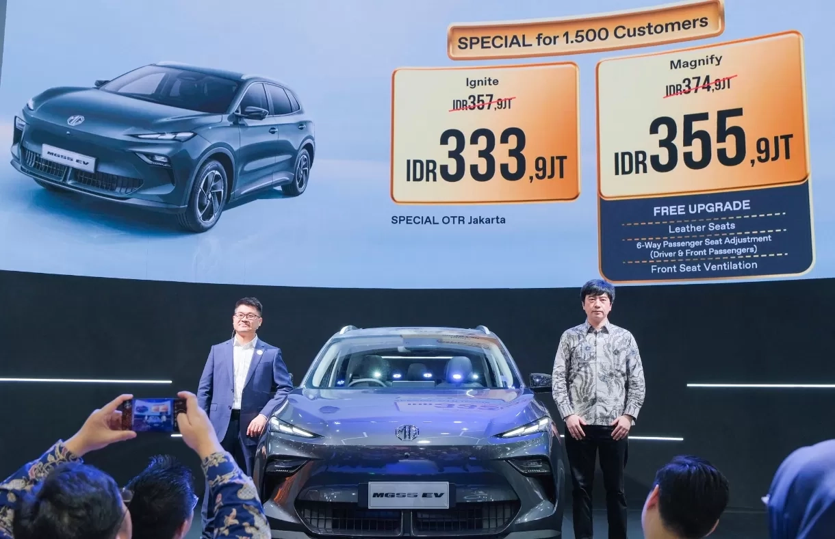 MG Resmi Luncurkan MGS5 EV di IIMS 2026, Harga mulai Rp 354,9 Juta