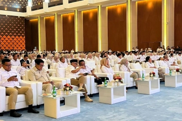 Gerindra Gelar HUT Ke-18 di DPR, Dihadiri Elite Partai hingga Menteri Kabinet
