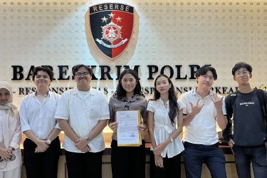 Mahasiswa UI Laporkan Teror COD Kain Kafan dan Doksing ke Bareskrim