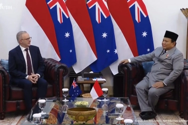 Prabowo Minta Maaf Tak Sempat Jemput PM Australia Albanese di Bandara