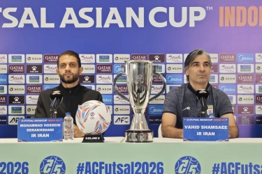 Tangis Pelatih Timnas Futsal Iran Pecah di Sesi Konferensi Pers Jelang Final Piala Asia Futsal 2026