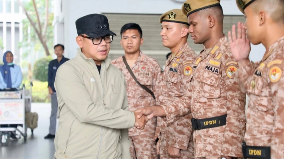 Sambut Praja IPDN, Wamendagri Bima Arya Tekankan Fokus Pemulihan Permukiman Warga Aceh Tamiang