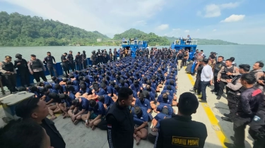 Cegah Narkoba, 2.000 Lebih Warga Binaan High Risk Dipindahkan ke Lapas Nusakambangan Cilacap