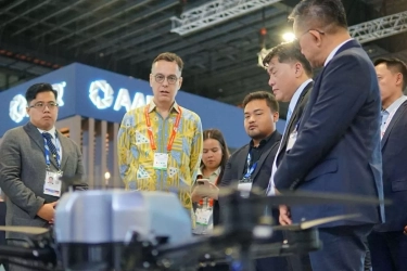Drone Lokal Go International! Frogs Indonesia dan PTDI Duet Garap Pasar Ekspor