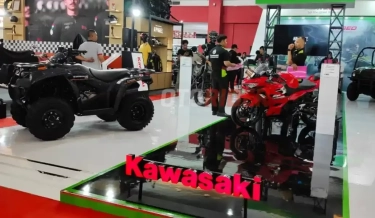 Kawasaki Bawa Pasukan Lengkap Mulai dari Ninja Hingga Brute Force di IIMS 2025