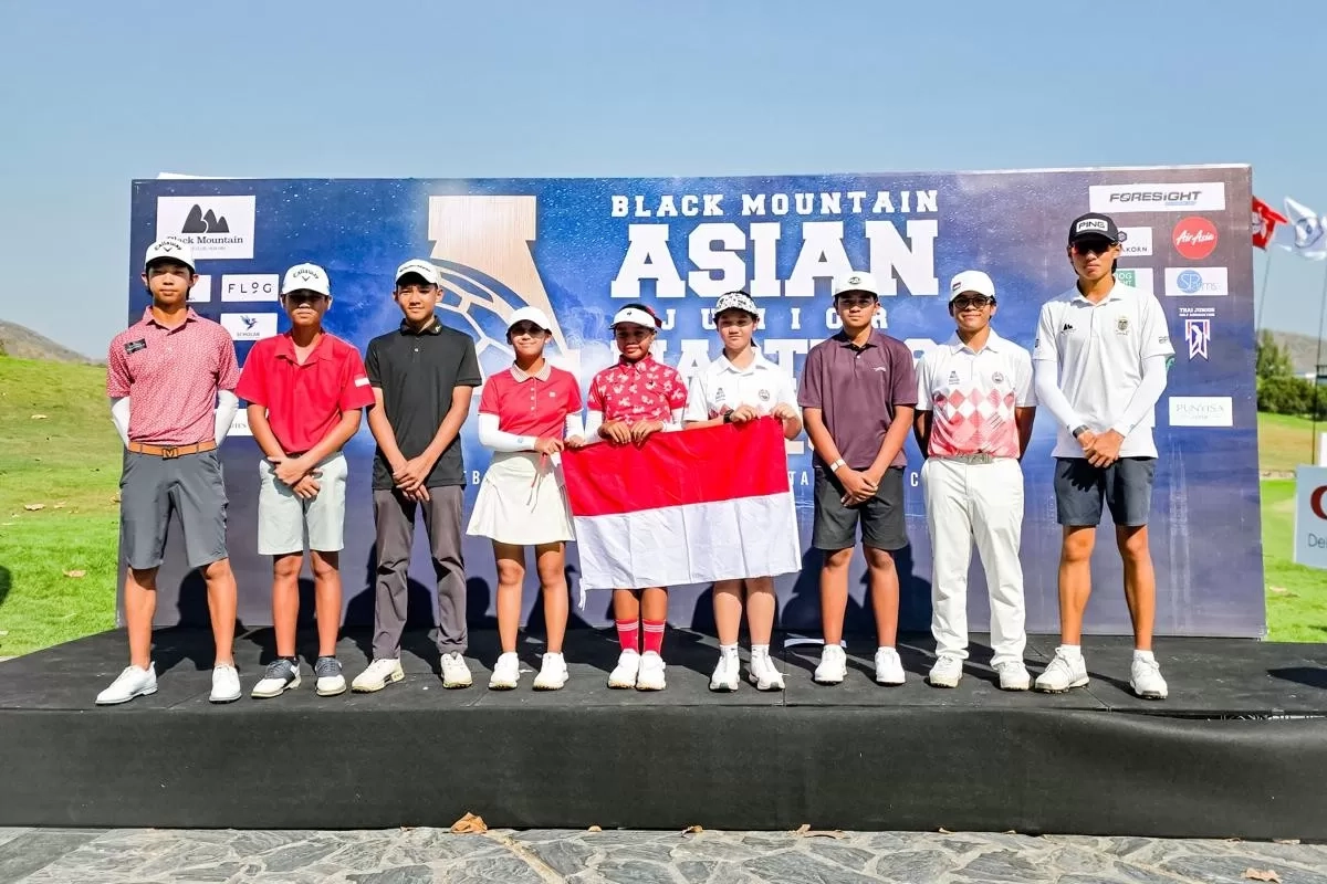 Pegolf Indonesia Raih Empat Gelar di Black Mountain Asian Junior Masters 2026