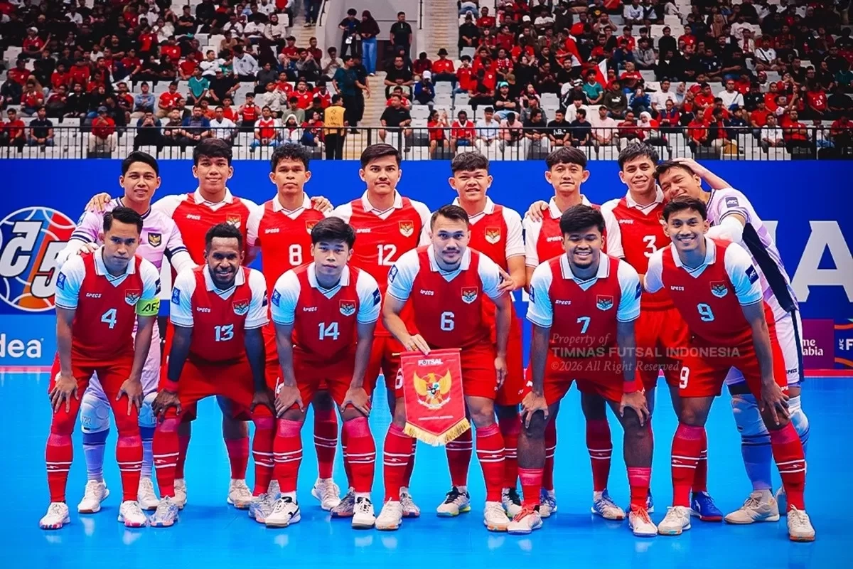 Timnas Futsal Indonesia Cetak Sejarah, Ini Profil Lengkap 14 Pemain di AFC Futsal Asian Cup 2026!