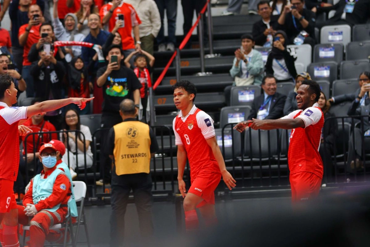 Final AFC Futsal Asian Cup: Indonesia Selangkah Lagi Menuju Juara