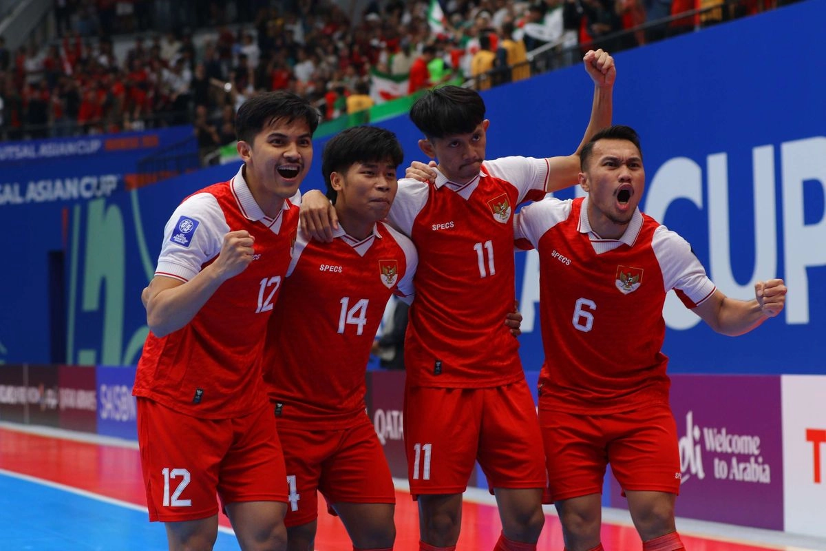 Indonesia Runner Up AFC Futsal Asian Cup 2026, 5 Gol Bersejarah ke Gawang Iran