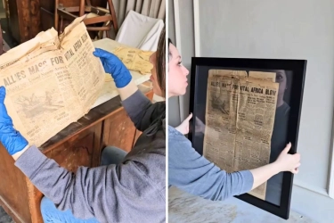 Peninggalan Perang Dunia II Ditemukan di Meja Kuno, Kali Ini Terasa Beda