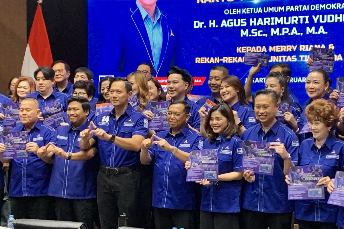AHY Sebut Merry Riana Siap Jadi Jurkam Usai Gabung Demokrat