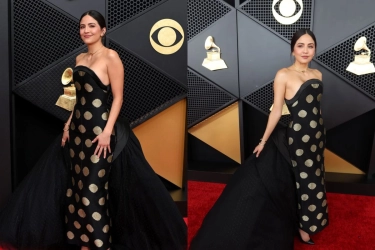 Kain Tenun Garut Mempercantik Erin Lim di Grammy Awards 2026