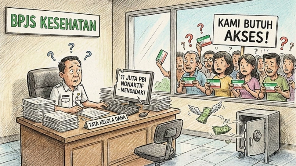 11 Juta PBI BPJS Kesehatan Mendadak Nonaktif, Bagaimana Dana Jaminan Sosial Dikelola?