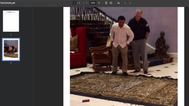 Bagaimana Kiswah Kakbah Berlafaz Allah Bisa Sampai ke Epstein dan Dijadikan Alas Lantai?