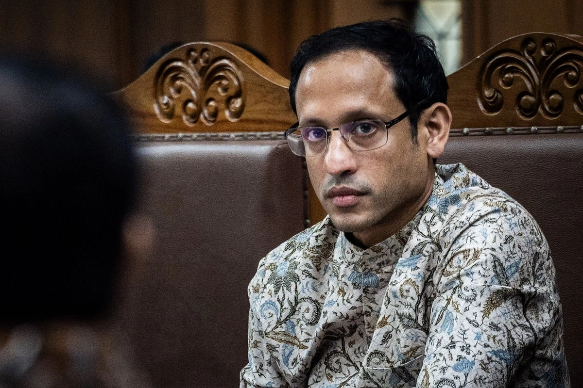 Nadiem Singgung Pengadaan Laptop Sebelum Masanya Pakai Windows Semua