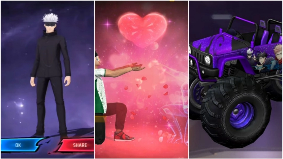 67 Kode Redeem FF Terbaru Aktif 10 Februari: Raih Skin Gojo, Monster Truck, dan Emote Cinta